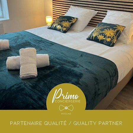 Апартаменты Le Cocon Moulinois, Proche Gare Avec Services By Primo C0Nciergerie Мулен Экстерьер фото
